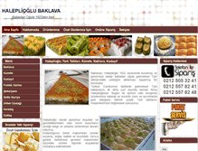 Tablet Screenshot of haleplioglu.com